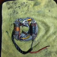 statore accensione completo a puntine per vespa 50