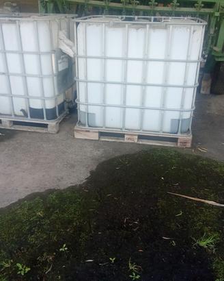 Cisterne 1000 litri con gabbia zincata