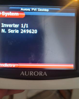 data logger fotovoltaico aurora 
