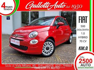 FIAT 500 1.0 Hybrid Dolcevita-NO OBBLIGO FIN.