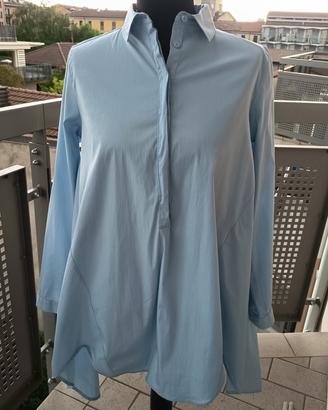 Abito camicia asimmetrico 