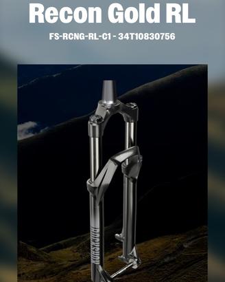 Forcella  Rock Shox- Recon Gold RL  100 mm