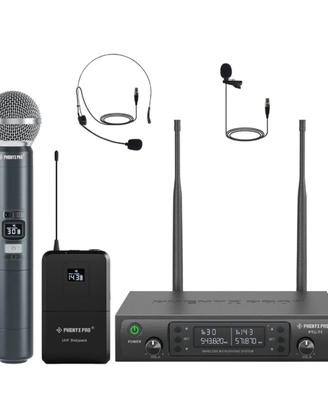 Sistema microfono professionale wireless