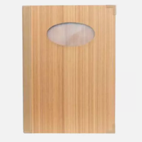 Porta Menu Carta Vini Legno A4 Lotto 6 pezzi Secur