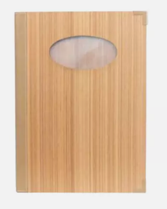 Porta Menu Carta Vini Legno A4 Lotto 6 pezzi Secur