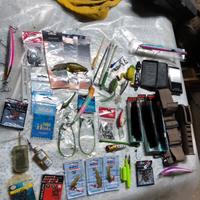 Artificiali da pesca e attrezzatura