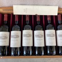 Cassetta vini ornellai verticale 2002