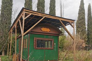 Tettoia in legno Impregnato + onduline