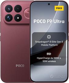 POCO F9 ULTRA 16/512 GB, 8050mAh, NUOVO, SIGILLATO