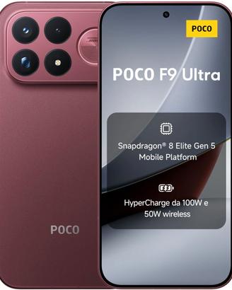 POCO F9 ULTRA 16/512 GB, 8050mAh, NUOVO, SIGILLATO
