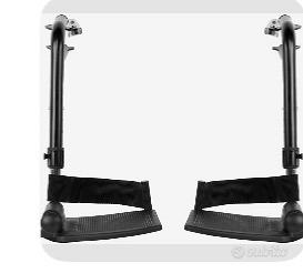 Pedane poggiapiedi per sedia a rotelle