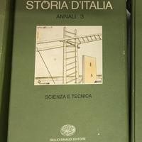 Storia d' italia einaudi annali 3 scienza tecnica