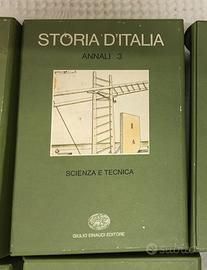 Storia d' italia einaudi annali 3 scienza tecnica