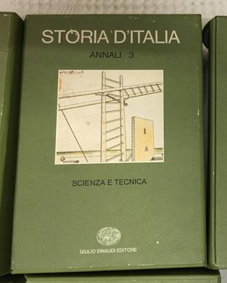Storia d' italia einaudi annali 3 scienza tecnica