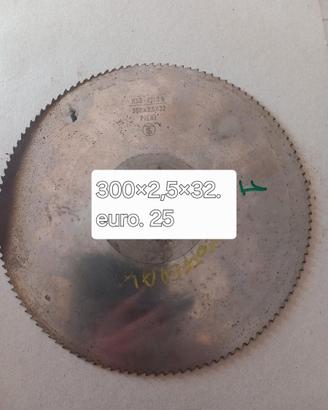 DISCO PER FERRO 300X2,5X32