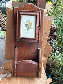 Mobile con portachiavi e porta POSTA con stampa fr