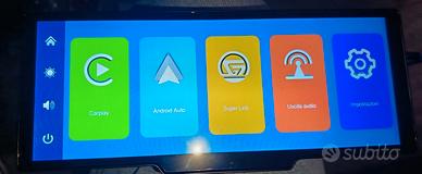 schermo per android auto e Apple carplay 