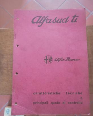 Alfasud TI caratteristiche tecniche