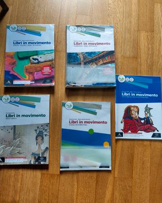 Libri in movimento - Corso completo Antologia 5vol