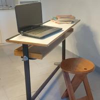  tavolino TV  design banco vintage scuola sedie 