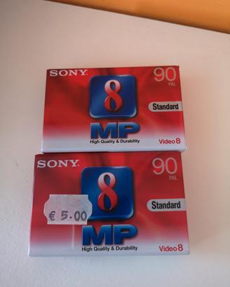 lotto due cassette Sony video 