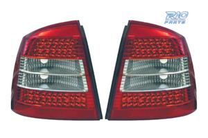 FANALI A LED OPEL ASTRA G 2P 4P 97-04 ROSSO AFFUMI