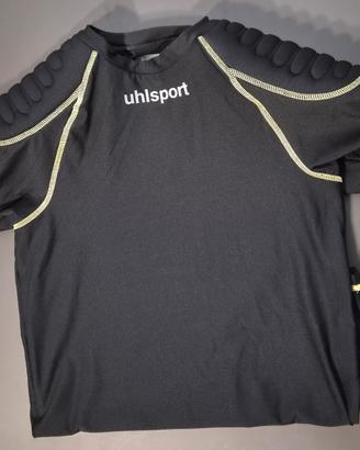 MAGLIA ULHSPORT PORTIERE TG L CON PROTEZIONI 