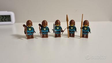 LEGO 5x Minifigures Kraken Warrior - Castle