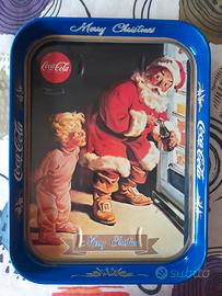 Vassoio natalizio vintage - coca cola