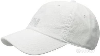 Nuovo HELLY HANSEN Unisex LOGO CAP Bianco ONE SIZE