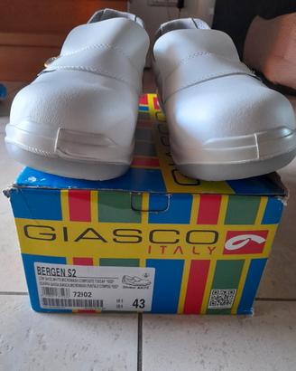 Scarpe antinfortunistiche Giasco N.43  nuove