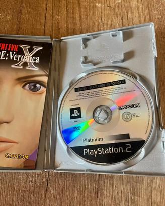 Ps2 Resident Evil Code Veronica Platinum perfetto