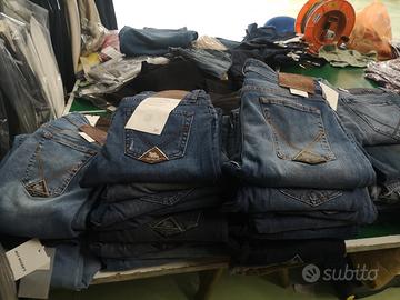 Stock jeans shop firmati uomo