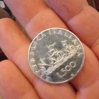 500 lire in argento