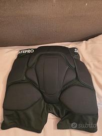 Pantaloggini imbottiti per pattinaggio Skate pro. 