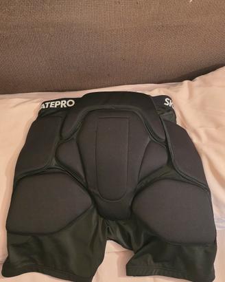 Pantaloggini imbottiti per pattinaggio Skate pro. 