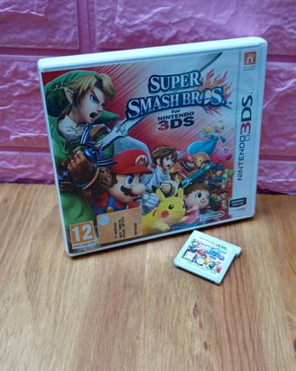Super smash Bros 3ds Nintendo 3ds con custodia
