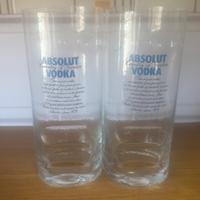 Set 2 bicchieri vodka da collezione
