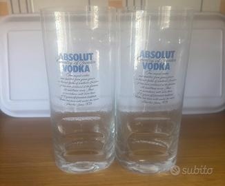 Set 2 bicchieri vodka da collezione