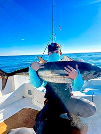 Tour guidati di pesca sulle mangianze o drifting