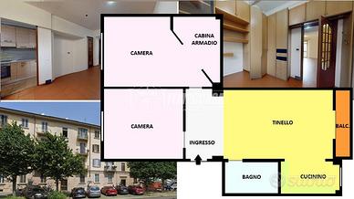 TRILOCALE CON DOPPIA ESPOSIZIONE E CANTINA!