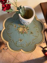 Tavolino Guéridon Shabby Chic