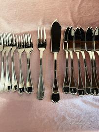 Set posate pesce Gnutti