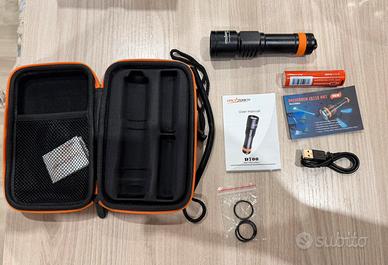 Torcia Subacquea Orcatorch D700   1700 lumens