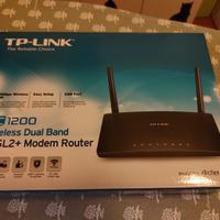 Modem Router TP-LINK AC 1200 Archer D50 Wifi ADSL2