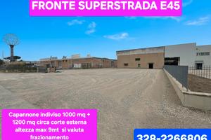 Capannone di 1000 mq non frazionato Resina Perugia