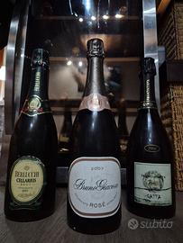 LOTTO VINTAGE FRANCIACORTA. Bottiglie rarissime