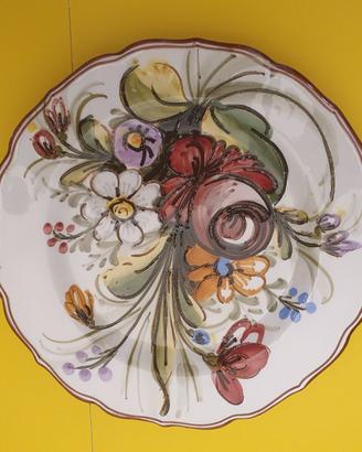 Piatto Artistico in Ceramica di Castelli