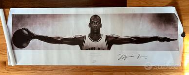 Michel Jordan Poster 50x150