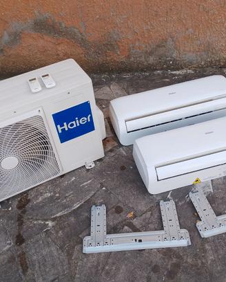 Condizionatore dual split HAIER9+9GasR32 RomaNord